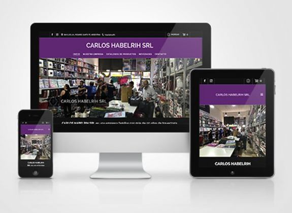 CARLOS HABELRIH S.R.L. PRESENTA SU SITIO WEB - novedades de lencería mayorista en Michi Lencería