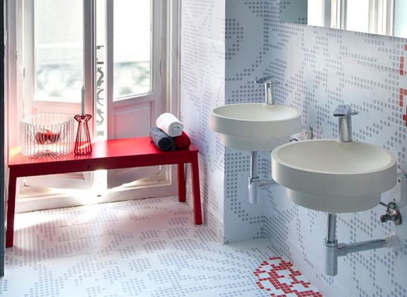 Como remodelar un baño pequeño - textiles para baño en Michi Lencería