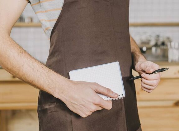 Características de un buen delantal de cocina - textiles de cocina en Michi Lencería