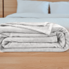 FRAZADA FLANNEL LISO QUEEN KAVANAGH