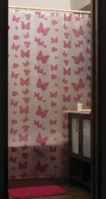 CORT.BAÑO PLASTICA DOBLE ESTAMP.