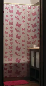 CORT.BAÃO PLASTICA DOBLE ESTAMP. Eliplast Cortinas