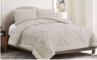 ACOLCHADO SIMIL LINO C/F QUEEN LOUIS FERAUD
