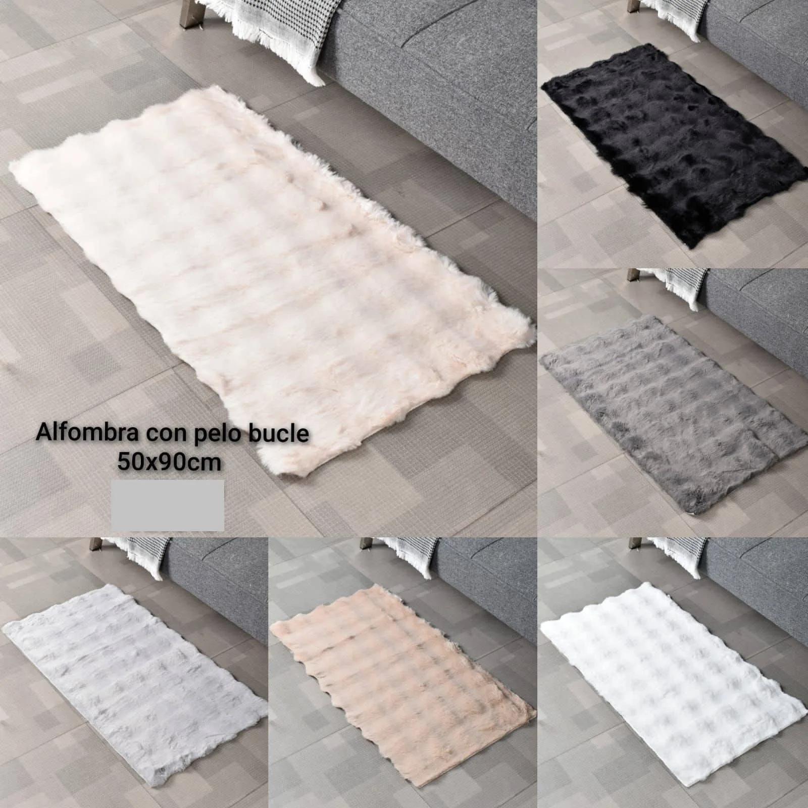 ALF. PIEL DE CONEJO CITY 45x90 ALF. PIEL DE CONEJO CITY 45x90 City Alfombra