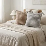 ALMOHADON TEJIDO BORLAS 50 x 50 BLUME Accesorios