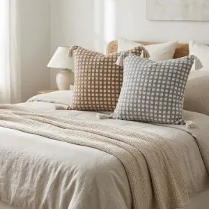 ALMOHADON TEJIDO BORLAS 50 x 50 BLUME Accesorios