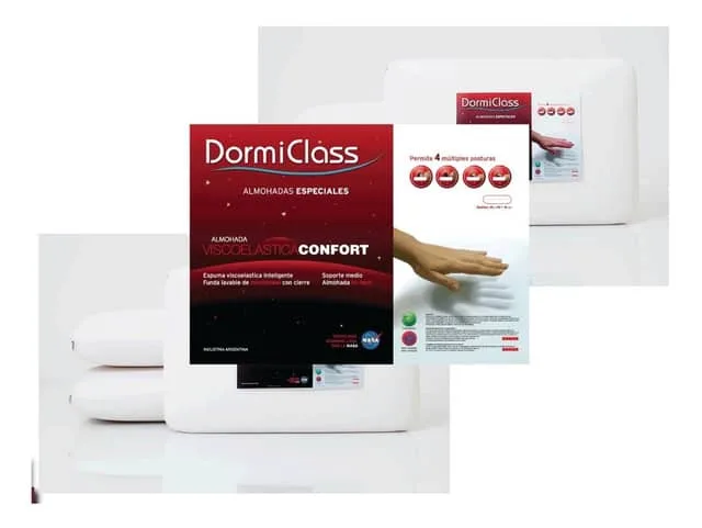 ALMOHADA VISCOELASTICA/CERVICAL DORMICLASS ALMOHADA VISCOELASTICA/CERVICAL DORMICLASS Línea Hotelera Almohadas