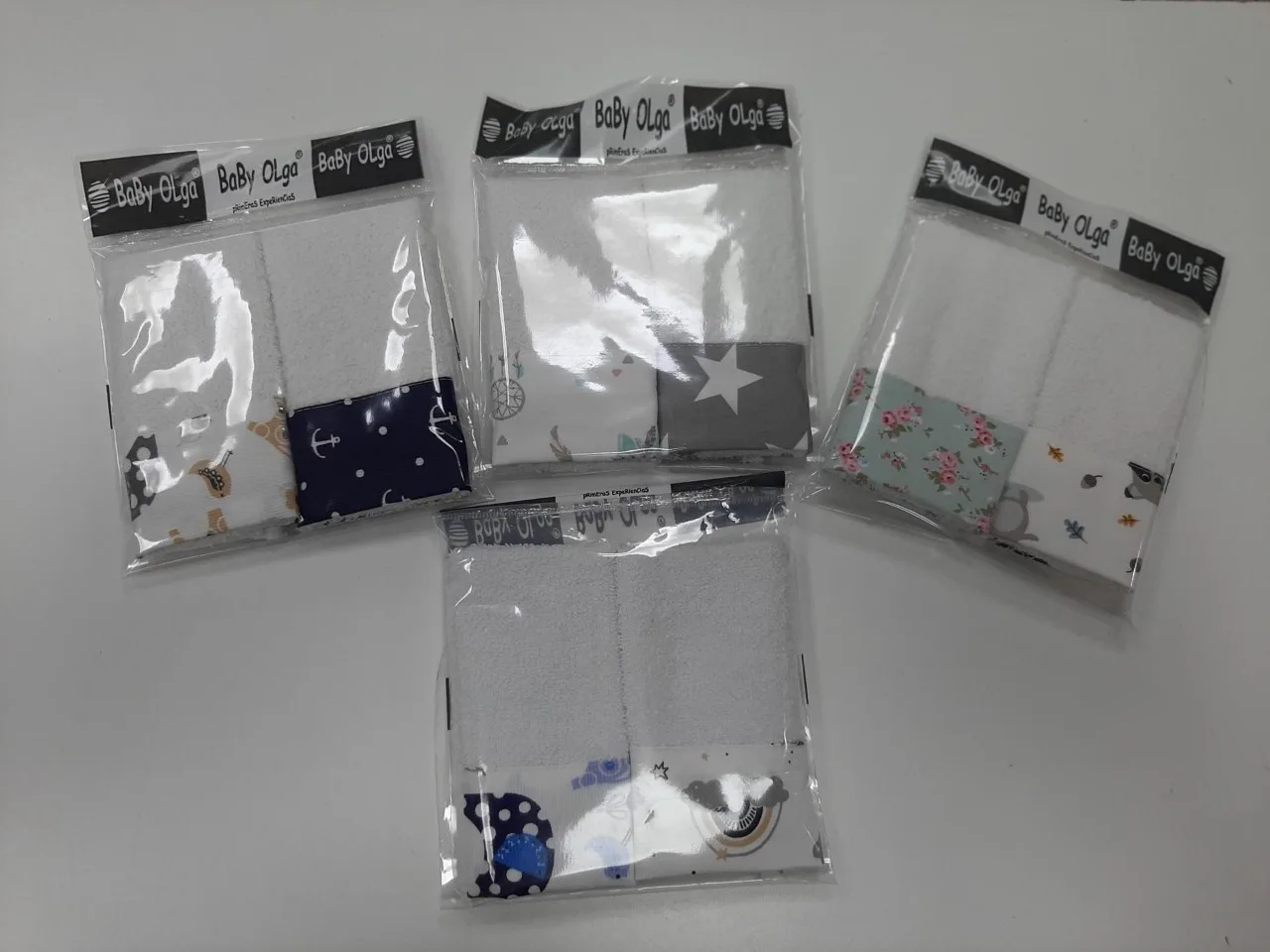 PACK 2 TOALLITAS BABY OLGA PACK 2 TOALLITAS BABY OLGA BABY OLGA Toallas