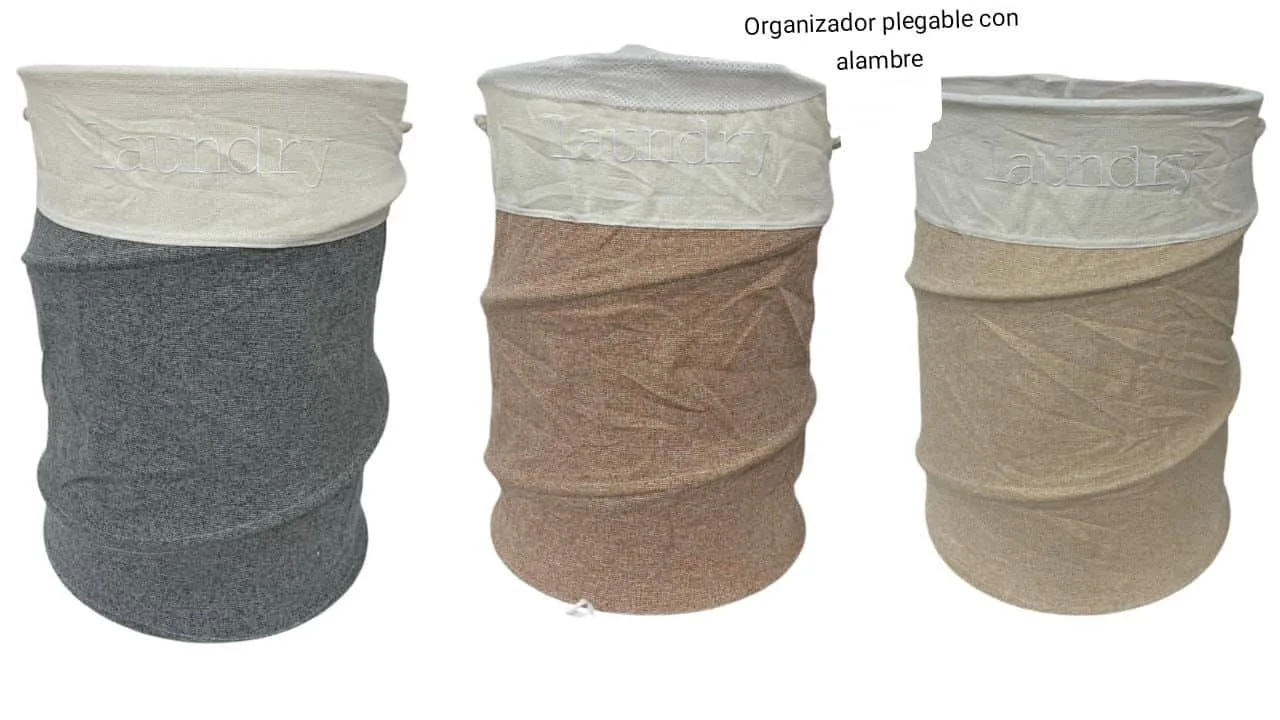 CANASTO ROPA PLEGABLE LISO CITY CANASTO ROPA PLEGABLE LISO CITY City Accesorios