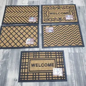 ALF. COCO GOMA RECT./MEDIA LUNA 40 x 60 Dib Alfombra