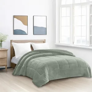 CORDERITO/FLANNEL LISO BRIENZ QUEEN KAVANAGH Kavanagh Frazadas