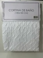 CORT. BAÑO PREMIUN BLANCA/GRIS CONCEPTO