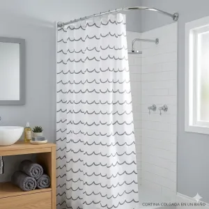 CORT. BAÃO TEFLON EST. CONCEP. DECO Conc. Deco Accesorios