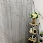 CORT. BAÃO JAQUARD LINEA ITALIANA DECORINTER Cortinas