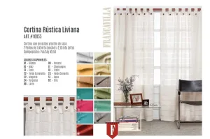 CORTINA VAINILLA TENDE 10055 Francavilla Cortinas