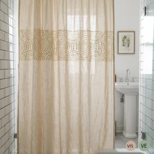CORTINA BAÃO ESPIRAL 2.00 x 2.00 BLUME Cortinas