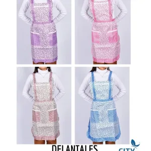 DELANTAL DAMA LIBERTY ESTAMPADO City Delantales