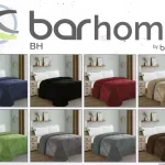 EDREDON FLANNEL/CORD. 2 1/2 BARHOME BARHOME Frazadas