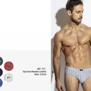 SLIP JERSEY BORDADO (ART.357) 3 AL 6 Eyelit Accesorios