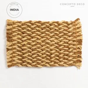 ALF. YUTE TRENZA 45 x 75 CONCEPTO Conc. Deco Alfombra
