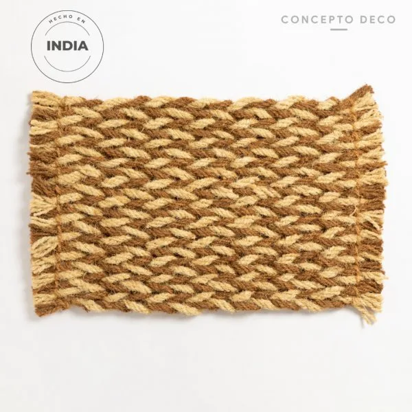 ALF. YUTE TRENZA 45 x 75 CONCEPTO ALF. YUTE TRENZA 45 x 75 CONCEPTO Conc. Deco Alfombra