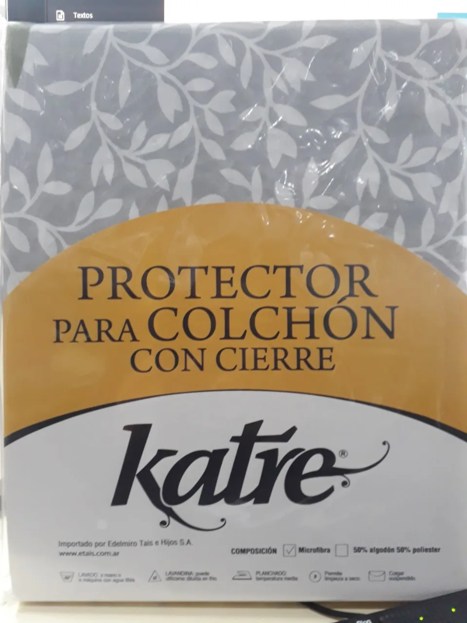 FORRO COLCHON 1.40x18 KATRE FORRO COLCHON 1.40x18 KATRE TyT Sábanas