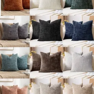 FUNDA ALMOHADON GAMUZA-CHENILLE-MOTIVOS City Accesorios