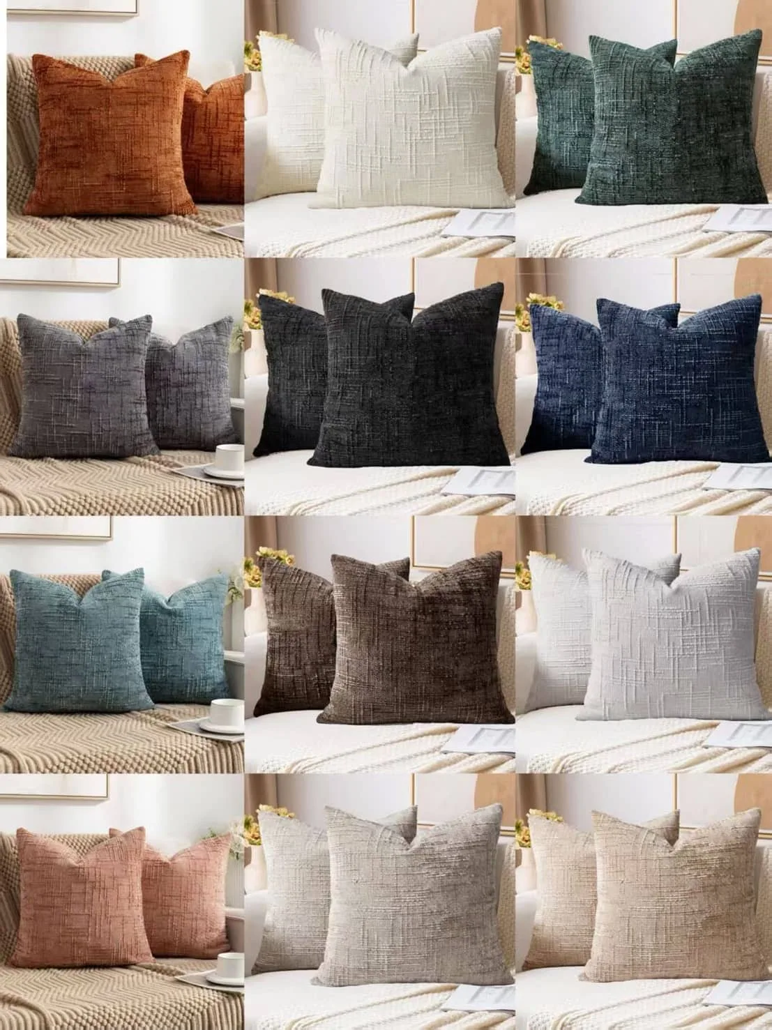 FUNDA ALMOHADON GAMUZA-CHENILLE-MOTIVOS FUNDA ALMOHADON GAMUZA-CHENILLE-MOTIVOS City Accesorios