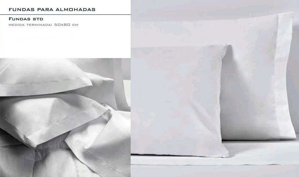FUNDAS CANNON 50x80-50/50 180H. FUNDAS CANNON 50x80-50/50 180H. Línea Hotelera Fundas