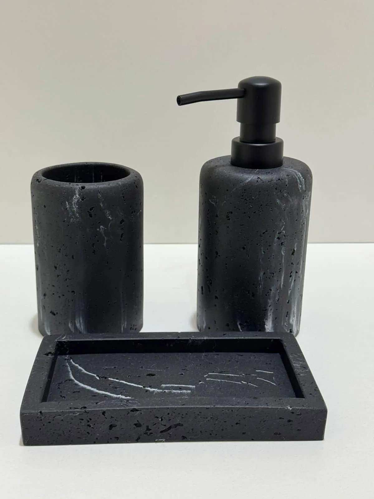 SET BAÑO 3 PZAS PIEDRA KAVANAGH SET BAÃO 3 PZAS PIEDRA KAVANAGH Kavanagh Accesorios