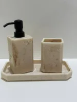 SET BAÑO 3 PZAS MARMOLADO KAVANAGH