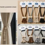 SUJETADOR CORTINA C/IMAN CITY City Accesorios