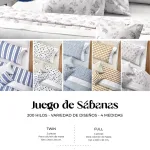 SAB. SUPLESA KING 200 H. SUPLESA Sábanas
