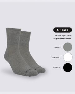 ZOQUETES TENIS CORTO (3500) EYELIT