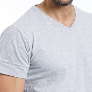 REMERA M/C ALG. ESCOTE V x 2 (0445) EYELIT