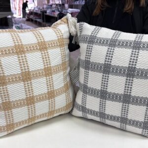 ALMOHADON CUADROS 45 x 45